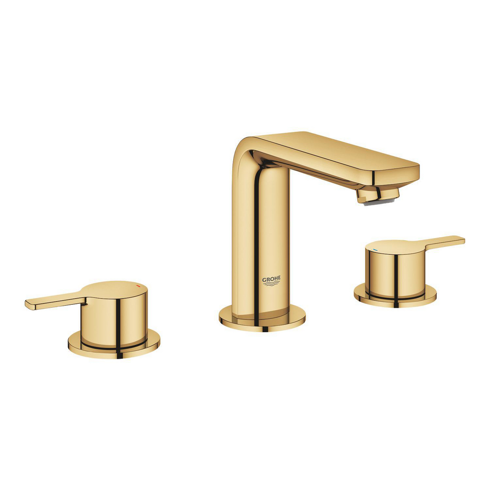 Lineare 3-hole Basin Mixer (Cool Sunrise)
