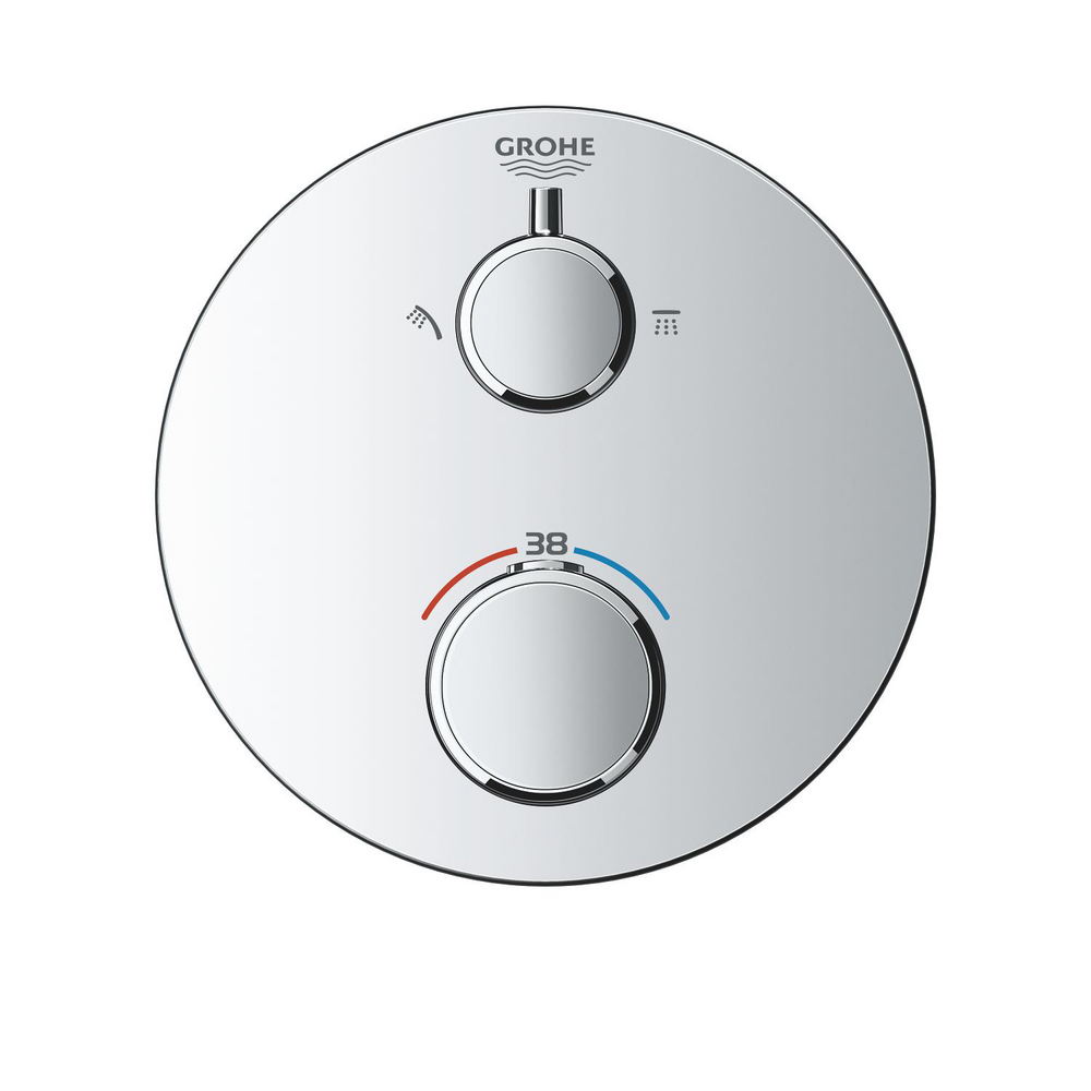 Grohtherm THM trimset shower round