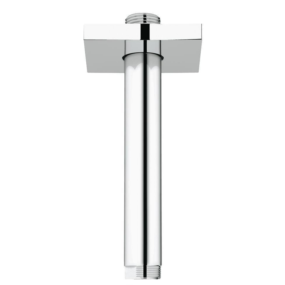 Rainshower ceiling shw arm 142mm squ.esc
