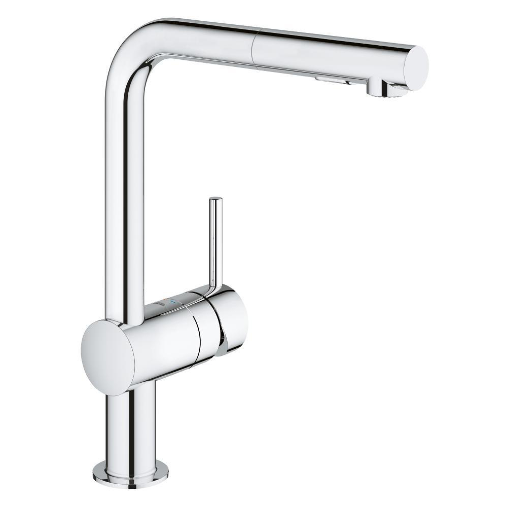 Minta OHM sink L-spout pull-out spray
