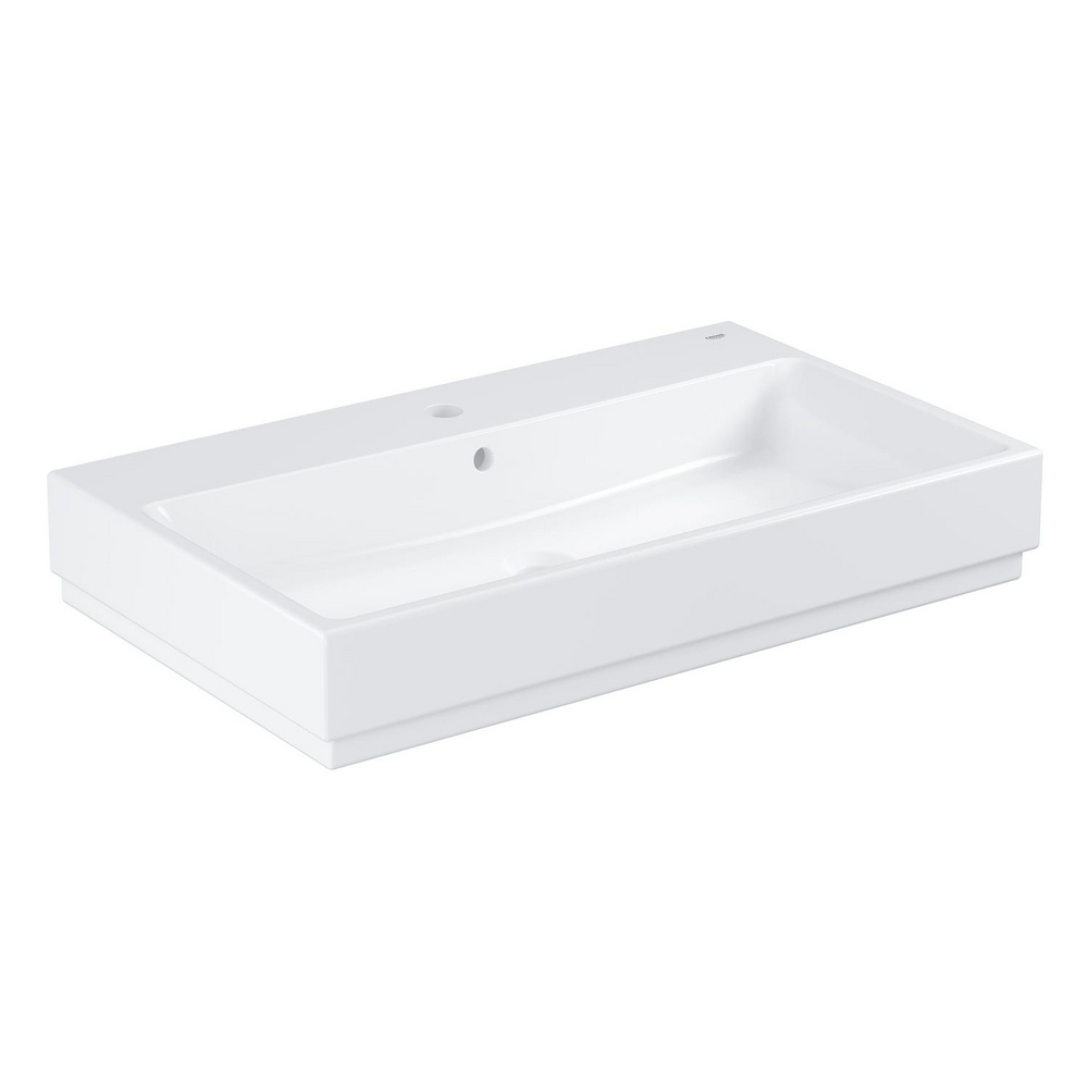 Cube Ceramic Counter top basin 80
