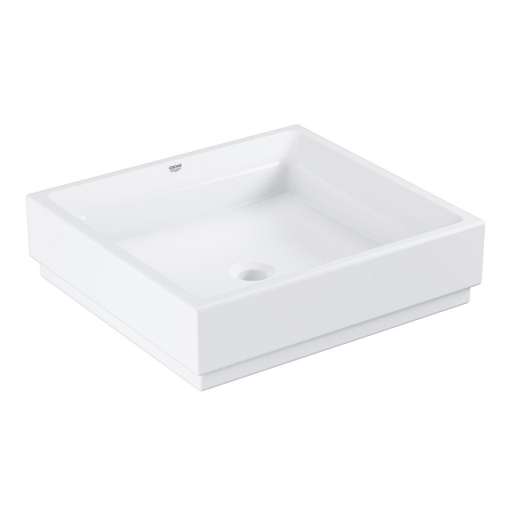 Cube Ceramic Vessel basin w/o overfl 50
