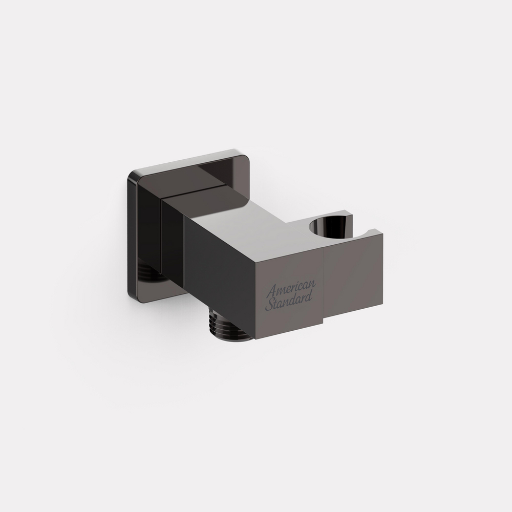 Wall Outlet Square w/ Holder (Hard Graphite)
