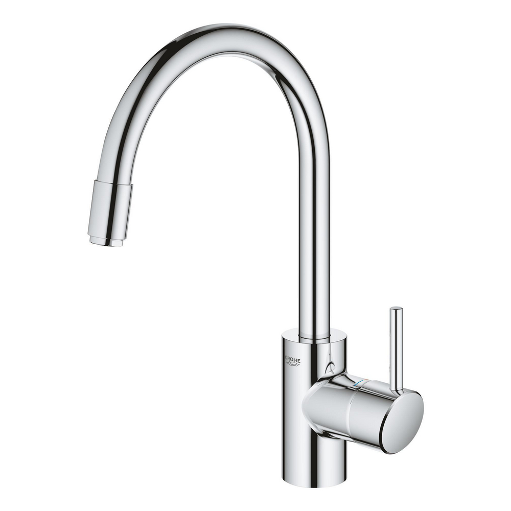 Concetto OHM sink C-spout pull-out mouss