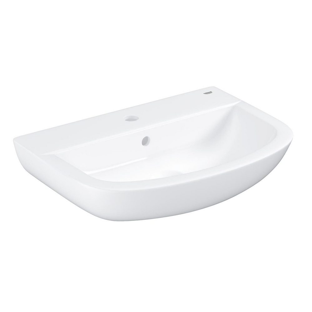 Bau Ceramic washbasin wall hung 55