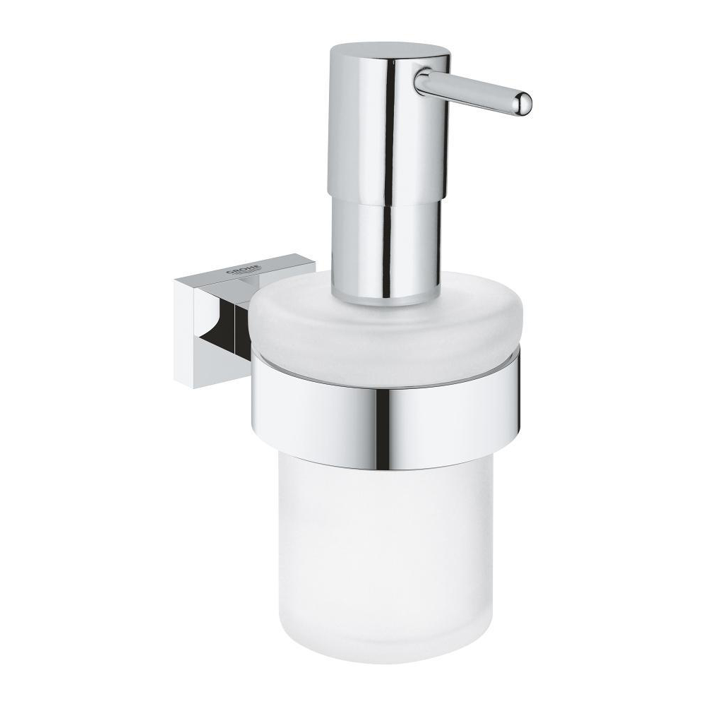 Essentials Cube Soap Dispenser w/Holder